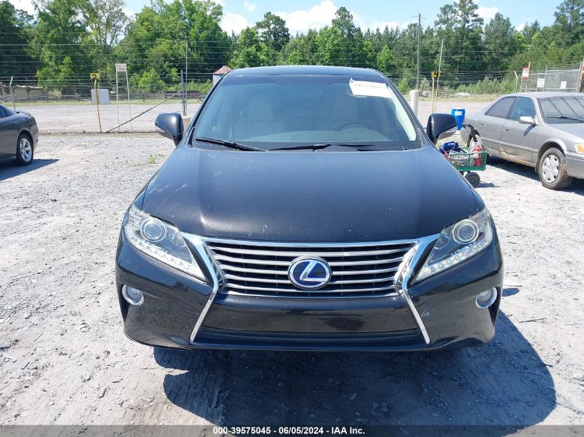 2013 Lexus Rx 450H VIN: JTJZB1BA4D2412426 Lot: 39575045