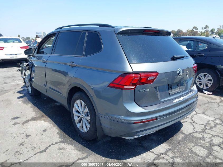 2019 Volkswagen Tiguan 2.0T S VIN: 3VV1B7AX7KM086279 Lot: 39575047