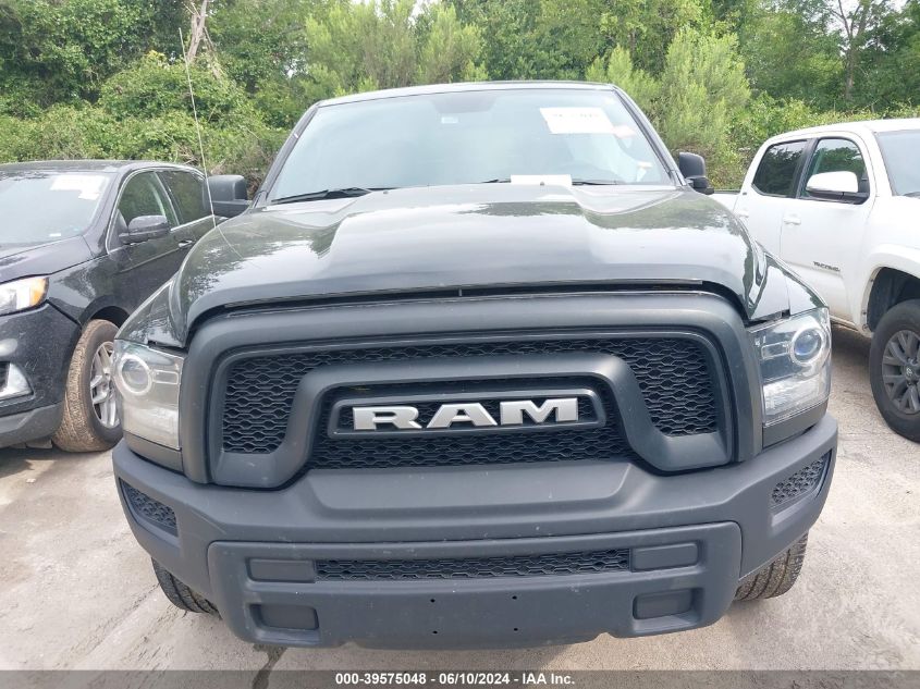 2022 Ram 1500 Classic Warlock Quad Cab 4X4 6'4 Box VIN: 1C6RR7GG0NS242427 Lot: 39575048