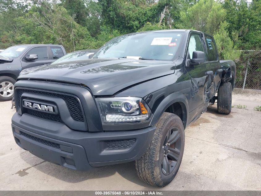 2022 Ram 1500 Classic Warlock Quad Cab 4X4 6'4 Box VIN: 1C6RR7GG0NS242427 Lot: 39575048