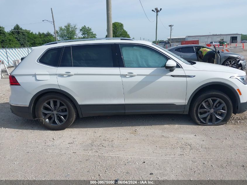 2022 Volkswagen Tiguan 2.0T Se VIN: 3VV2B7AX3NM124888 Lot: 39575050
