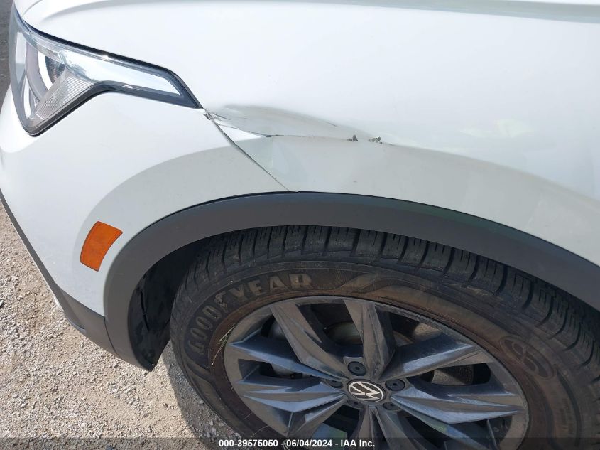 2022 Volkswagen Tiguan 2.0T Se VIN: 3VV2B7AX3NM124888 Lot: 39575050