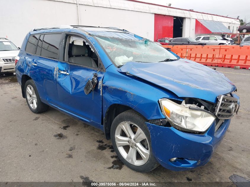 2008 Toyota Highlander Limited VIN: JTEES42A782090045 Lot: 39575056