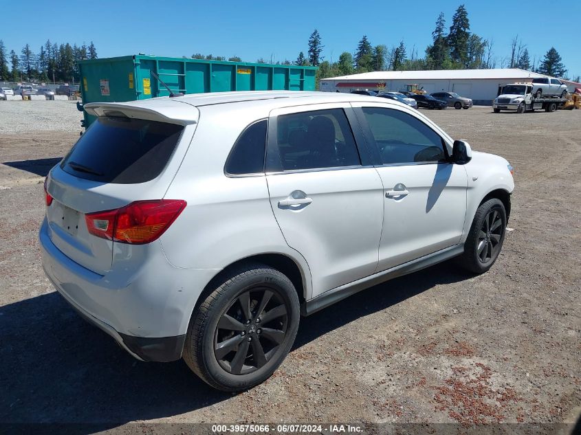 2014 Mitsubishi Outlander Sport Se VIN: 4A4AR4AU9EE006529 Lot: 39575066