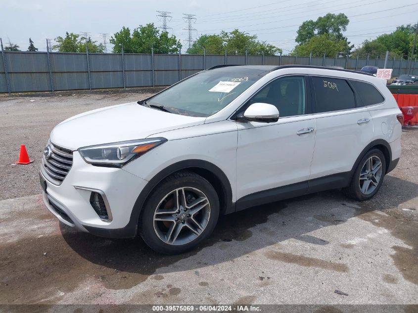 2017 Hyundai Santa Fe Se Ultimate VIN: KM8SRDHF2HU232078 Lot: 39575069