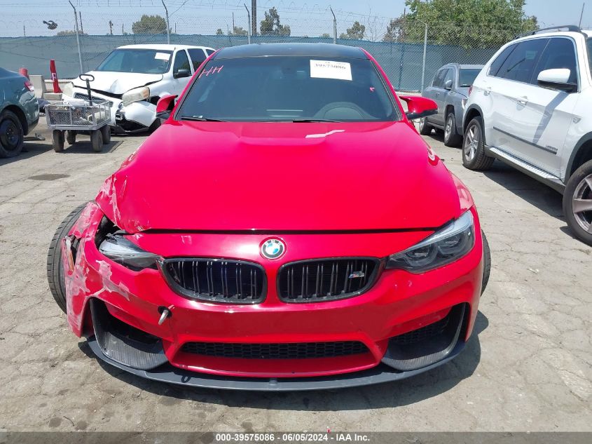 2018 BMW M3 Cs VIN: WBS8M9C59J5J79980 Lot: 39575086