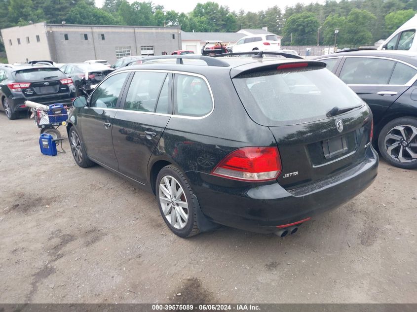 2013 VOLKSWAGEN JETTA SPORTWAGEN SE W/SUNROOF - 3VWPP7AJXDM600504