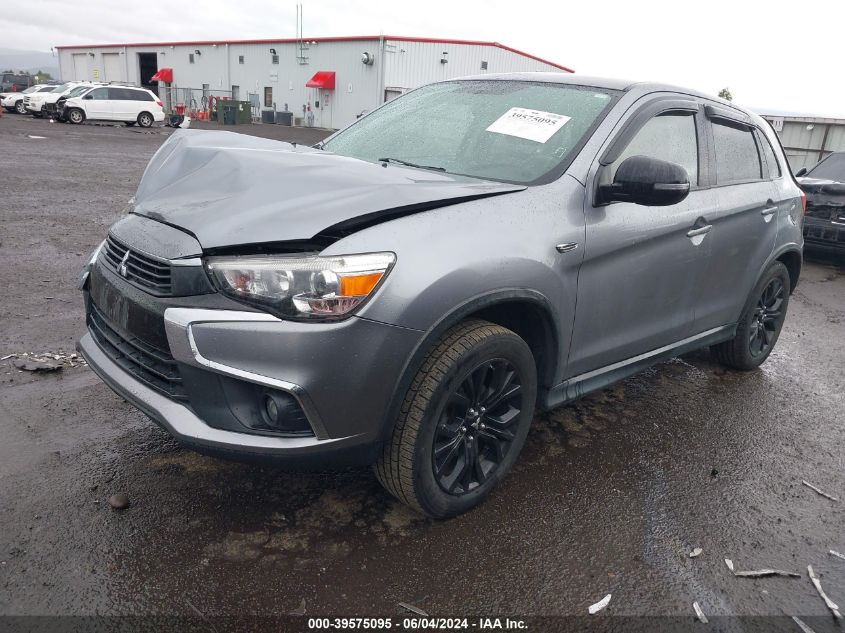 2017 Mitsubishi Outlander Sport 2.0 Le VIN: JA4AP3AU5HZ043706 Lot: 39575095