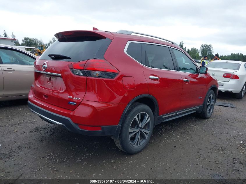 2017 Nissan Rogue Hybrid Sl VIN: 5N1ET2MV4HC768892 Lot: 39575107