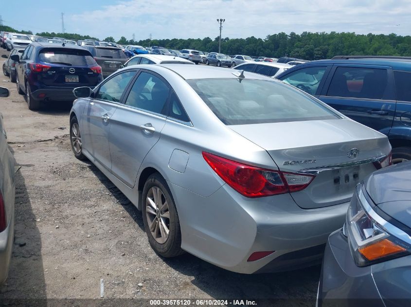 2014 Hyundai Sonata Gls VIN: 5NPEB4AC6EH937297 Lot: 39575120