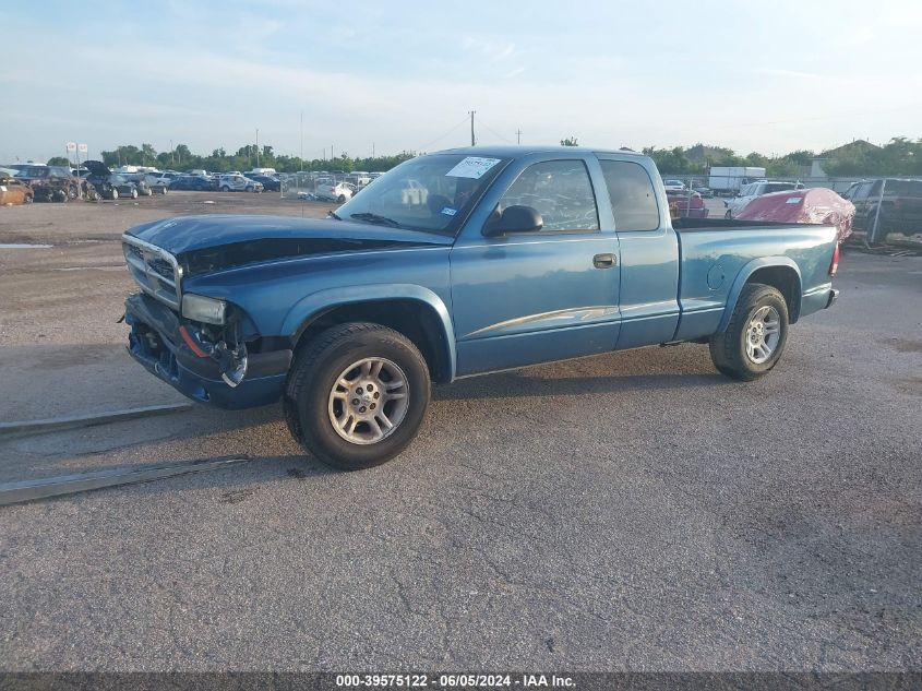 2004 Dodge Dakota Sport VIN: 1D7GL32K84S747691 Lot: 39575122