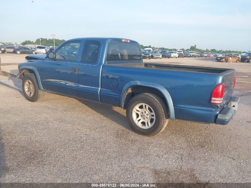 2004 Dodge Dakota Sport VIN: 1D7GL32K84S747691 Lot: 39575122