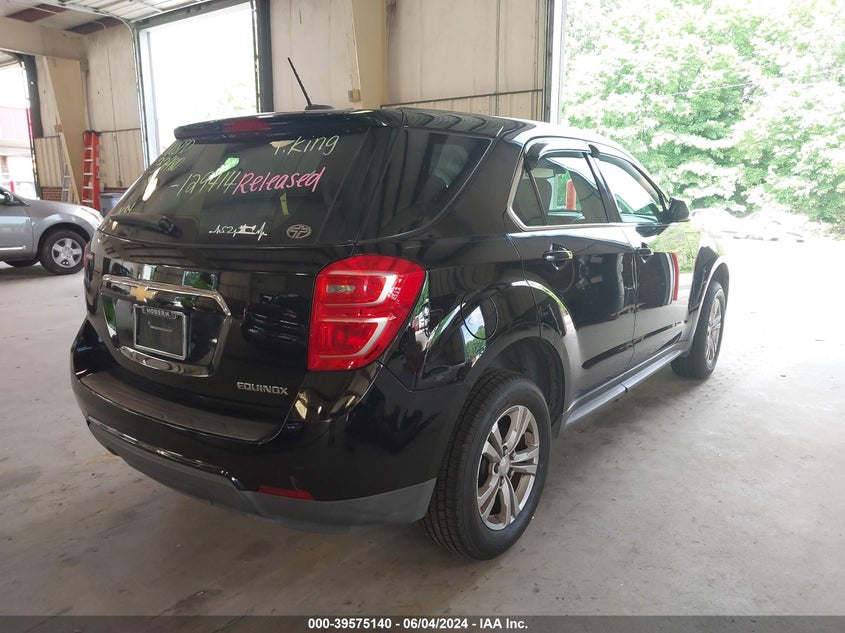 2016 CHEVROLET EQUINOX LS - 2GNALBEK2G1129414
