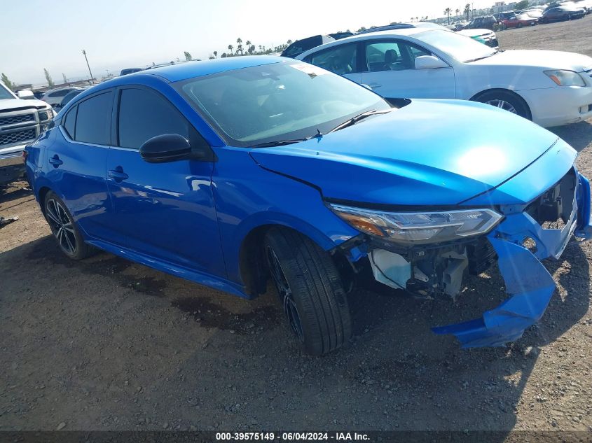 2022 Nissan Sentra Sr Xtronic Cvt VIN: 3N1AB8DV2NY312906 Lot: 39575149