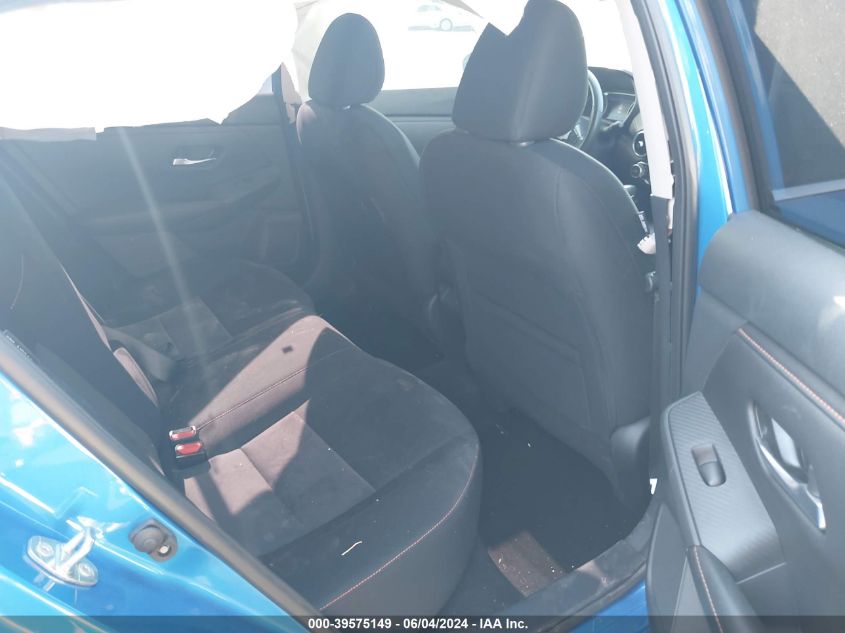 2022 Nissan Sentra Sr Xtronic Cvt VIN: 3N1AB8DV2NY312906 Lot: 39575149