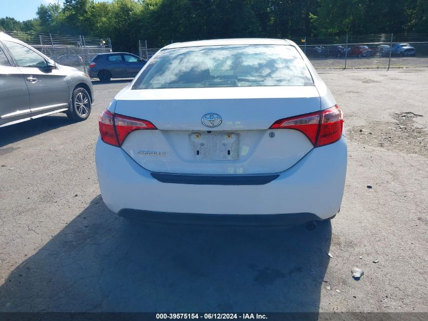 2017 Toyota Corolla L VIN: 2T1BURHE4HC817684 Lot: 39575154