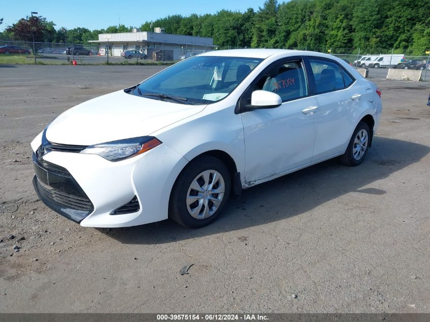 2017 Toyota Corolla L VIN: 2T1BURHE4HC817684 Lot: 39575154