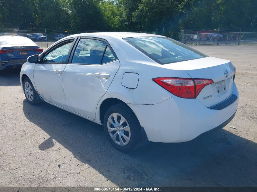 2017 Toyota Corolla L VIN: 2T1BURHE4HC817684 Lot: 39575154