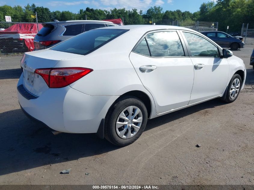 2017 Toyota Corolla L VIN: 2T1BURHE4HC817684 Lot: 39575154