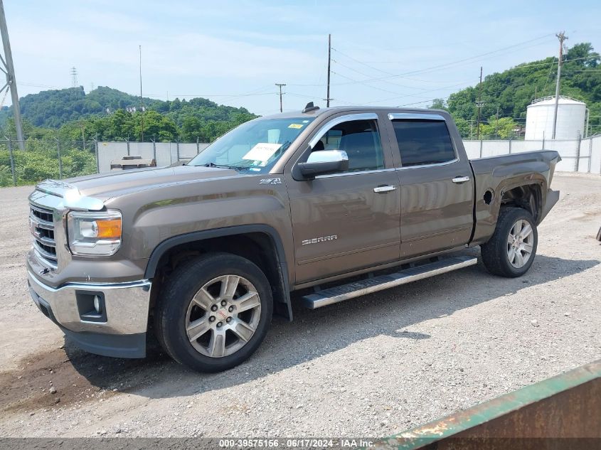 2015 GMC Sierra 1500 Sle VIN: 3GTU2UEC9FG351869 Lot: 39575156