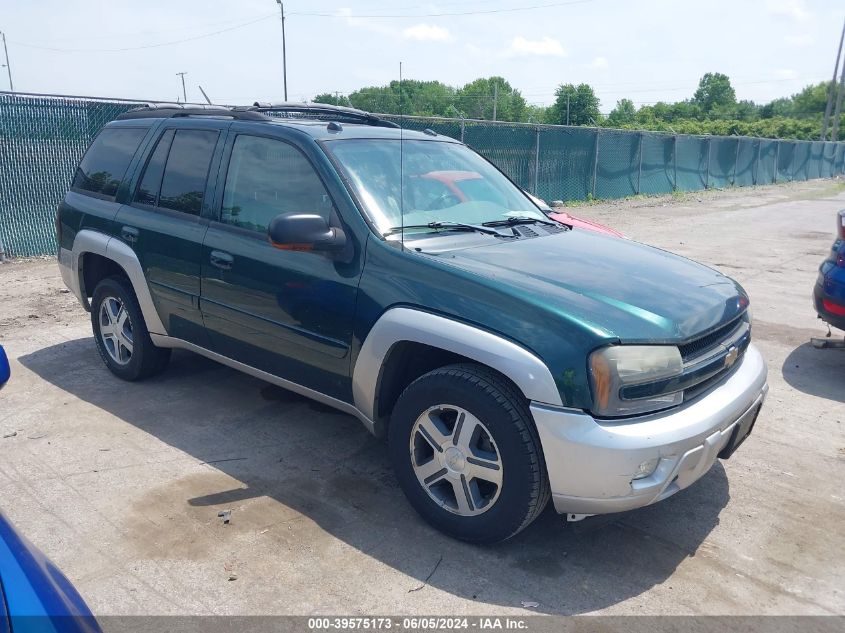 2005 Chevrolet Trailblazer Lt VIN: 1GNDT13S552294459 Lot: 39575173