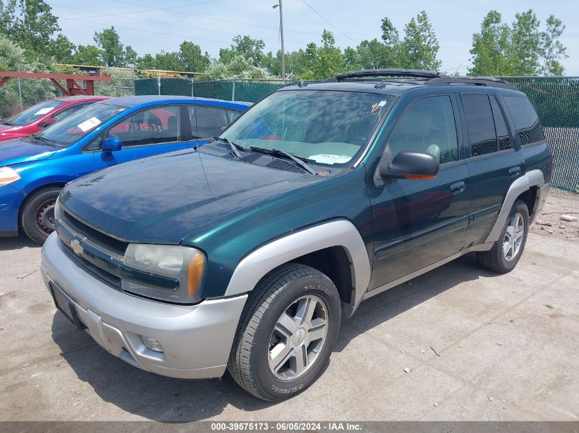 2005 Chevrolet Trailblazer Lt VIN: 1GNDT13S552294459 Lot: 39575173