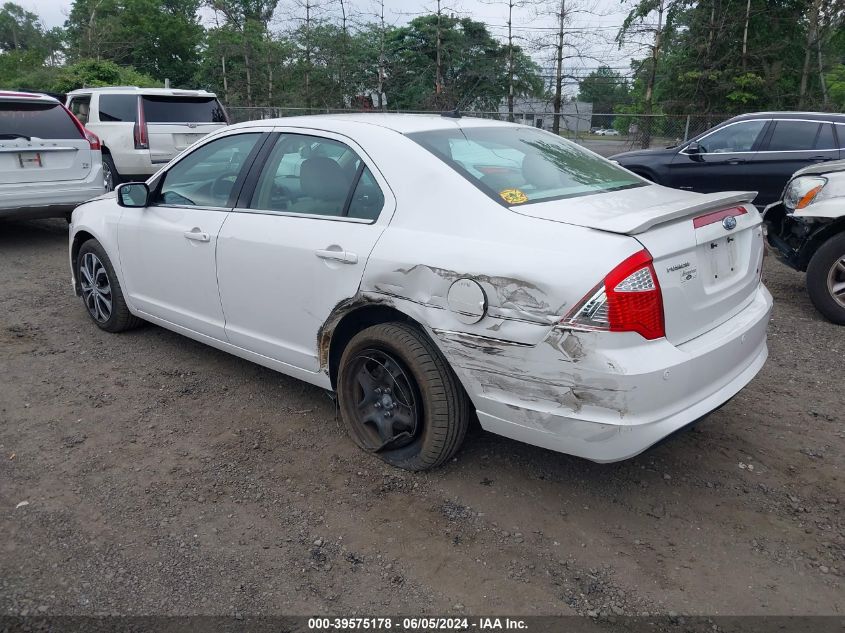 2011 Ford Fusion Se VIN: 3FAHP0HAXBR246140 Lot: 39575178