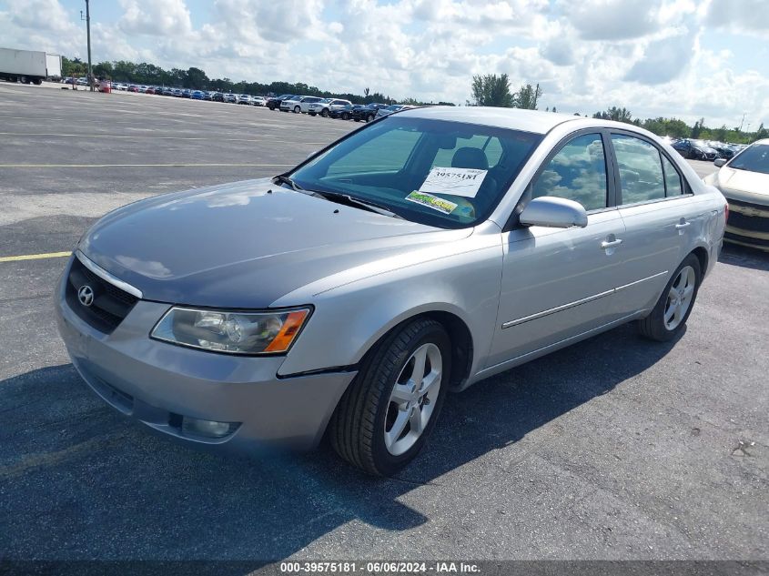 2008 Hyundai Sonata Limited/Se VIN: 5NPEU46C58H330928 Lot: 39575181