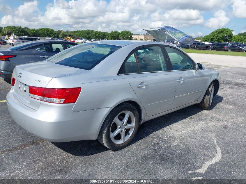 2008 Hyundai Sonata Limited/Se VIN: 5NPEU46C58H330928 Lot: 39575181