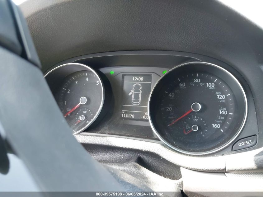 2017 Volkswagen Passat 1.8T R-Line VIN: 1VWDT7A36HC075402 Lot: 39575198