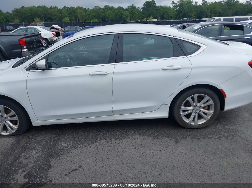 2015 Chrysler 200 Limited VIN: 1C3CCCAB6FN658945 Lot: 39575209