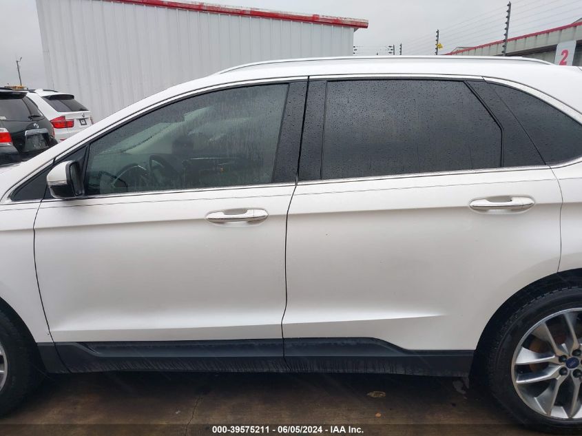 2015 Ford Edge Titanium VIN: 2FMTK3K80FBC41832 Lot: 39575211