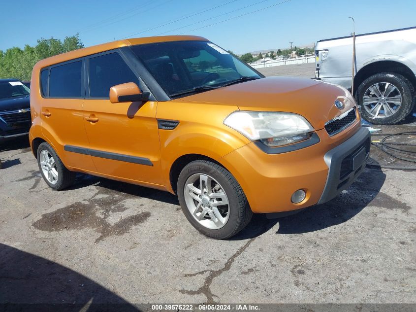 2011 Kia Soul + VIN: KNDJT2A22B7223383 Lot: 39575222