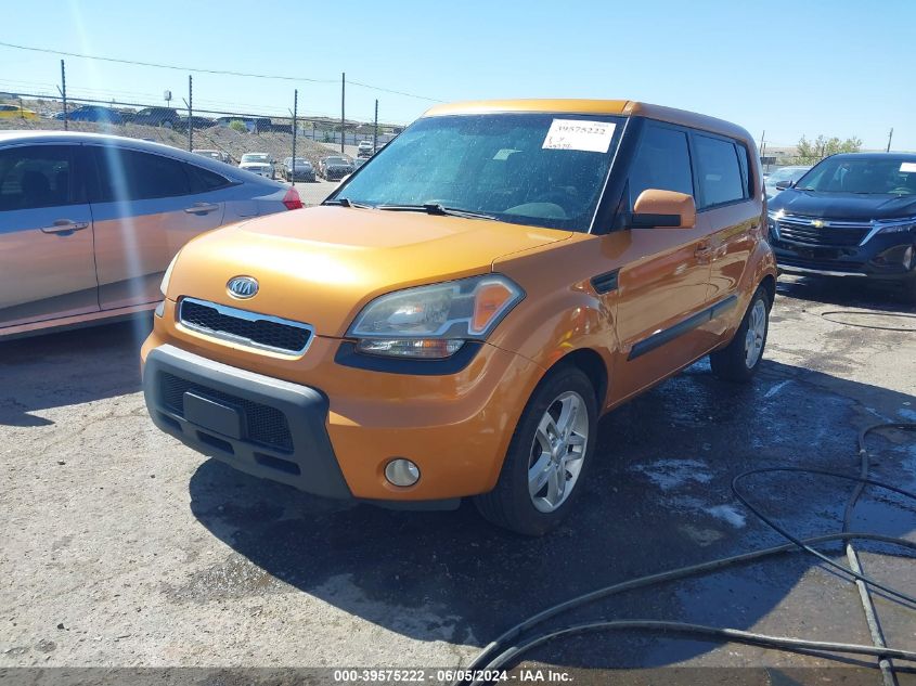 2011 Kia Soul + VIN: KNDJT2A22B7223383 Lot: 39575222