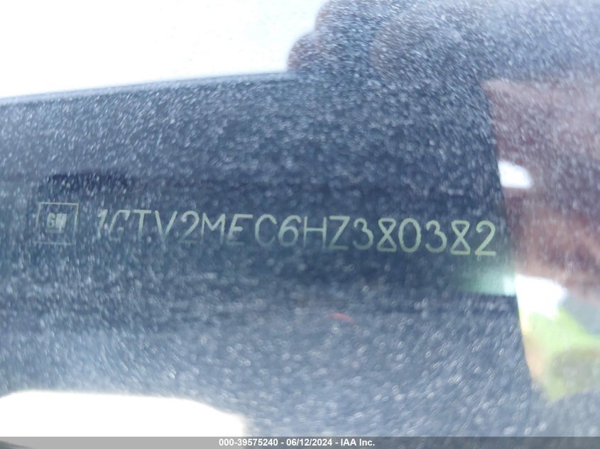 2017 GMC SIERRA 1500 K1500 SLE - 1GTV2MEC6HZ380382