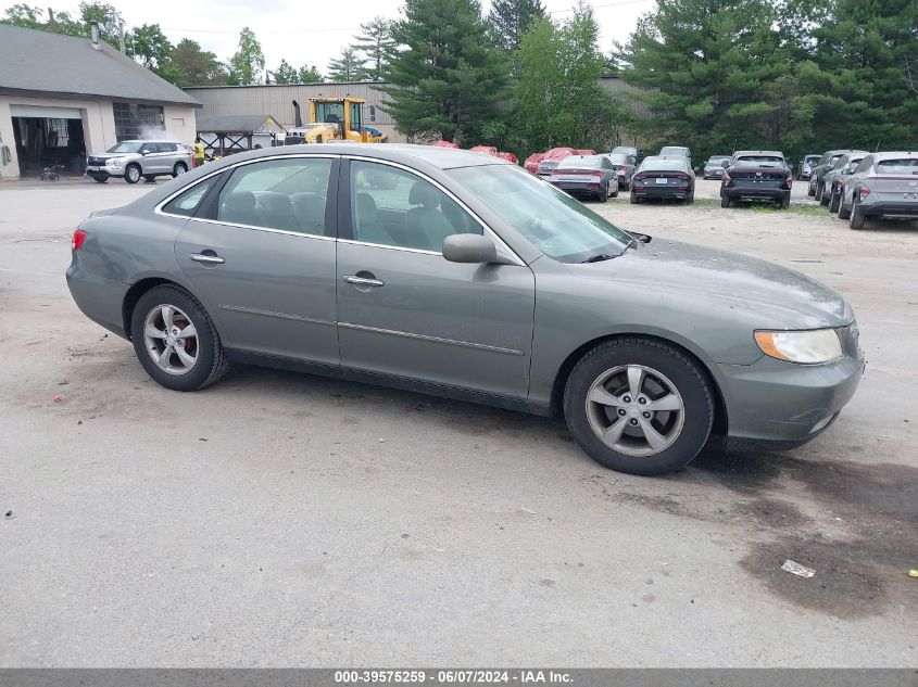 2006 Hyundai Azera Limited/Se VIN: KMHFC46F26A138318 Lot: 39575259