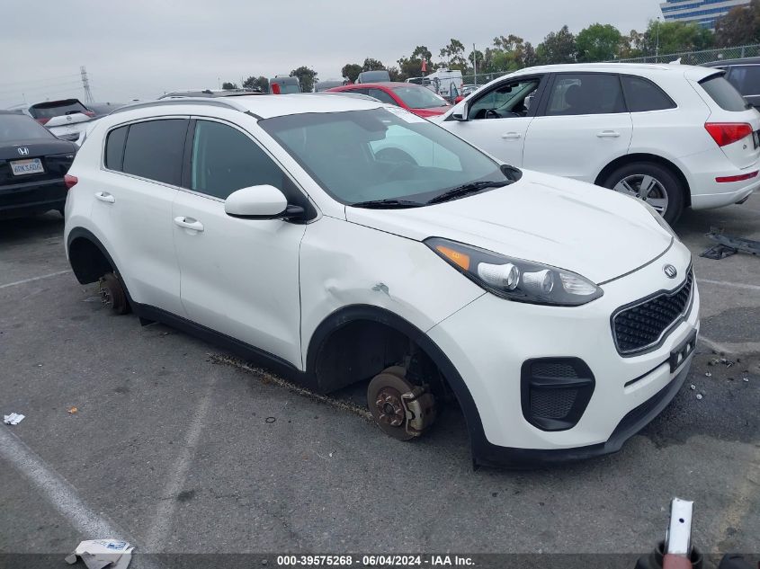 2017 Kia Sportage Lx VIN: KNDPM3AC0H7262813 Lot: 39575268