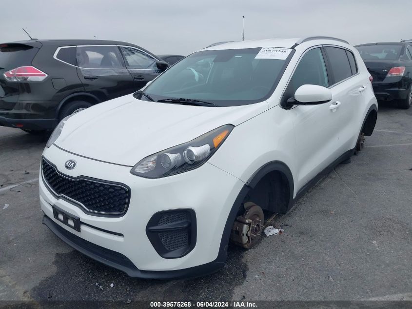 2017 Kia Sportage Lx VIN: KNDPM3AC0H7262813 Lot: 39575268