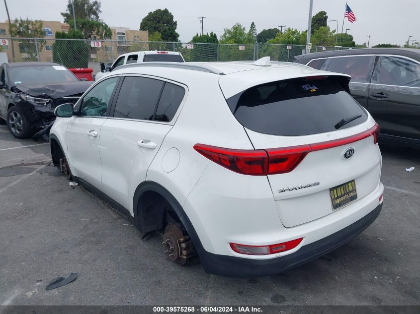 2017 Kia Sportage Lx VIN: KNDPM3AC0H7262813 Lot: 39575268