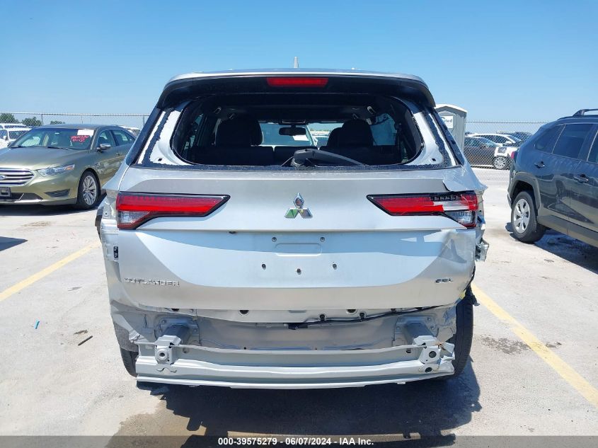 2022 Mitsubishi Outlander Sel 2.5 2Wd/Sel Special Edition 2Wd VIN: JA4J3VA89NZ075600 Lot: 39575279
