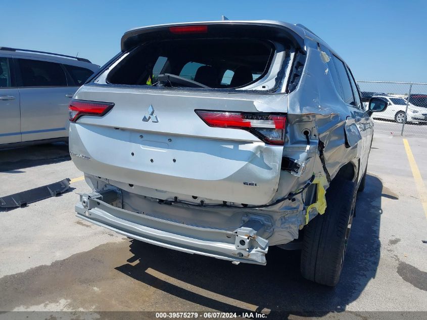 2022 Mitsubishi Outlander Sel 2.5 2Wd/Sel Special Edition 2Wd VIN: JA4J3VA89NZ075600 Lot: 39575279