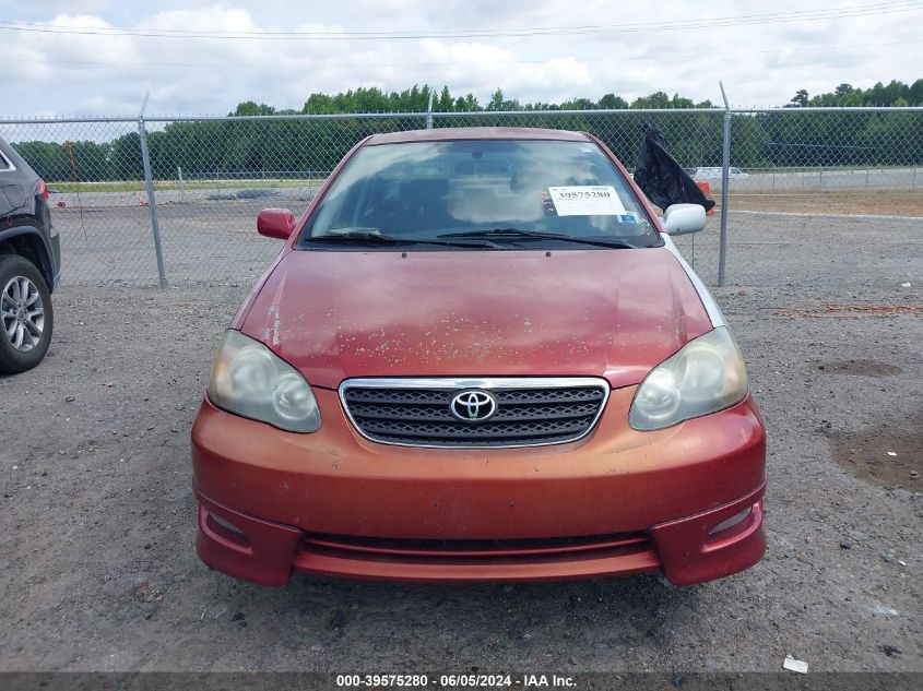 2005 Toyota Corolla S VIN: 1NXBR32E25Z355210 Lot: 39575280