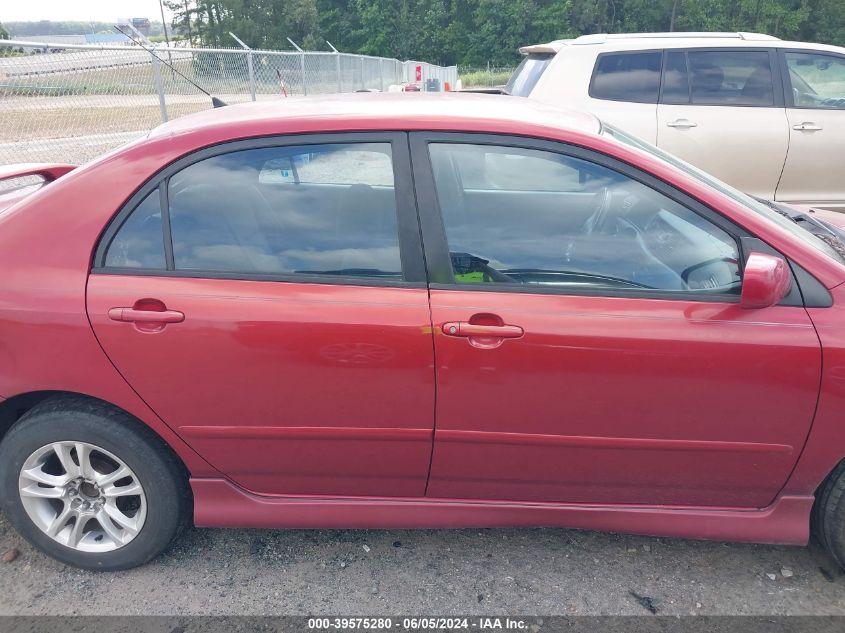 2005 Toyota Corolla S VIN: 1NXBR32E25Z355210 Lot: 39575280