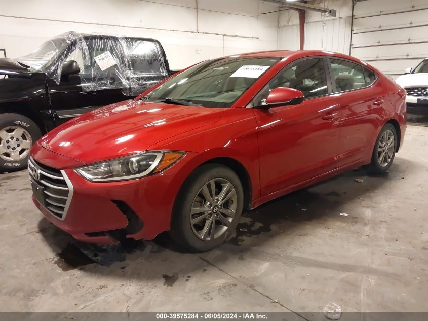 KMHD84LF3HU188398 2017 HYUNDAI ELANTRA - Image 2