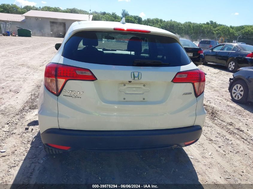 2017 Honda Hr-V Ex VIN: 3CZRU6H56HM724759 Lot: 39575294