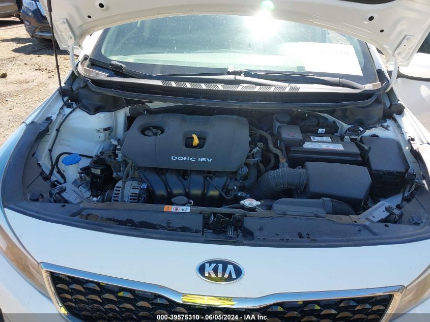 2017 Kia Forte Lx VIN: 3KPFK4A70HE098036 Lot: 39575310