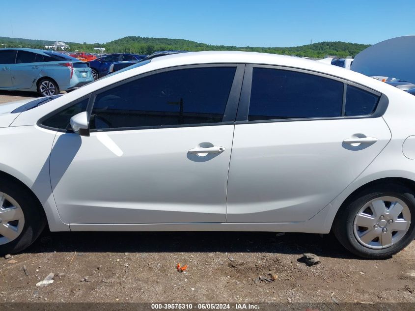 2017 Kia Forte Lx VIN: 3KPFK4A70HE098036 Lot: 39575310