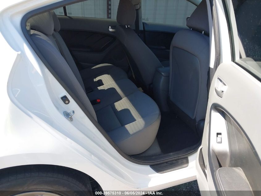 2017 Kia Forte Lx VIN: 3KPFK4A70HE098036 Lot: 39575310