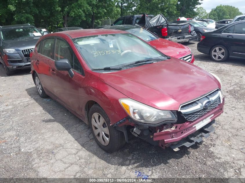 2013 Subaru Impreza 2.0I VIN: JF1GPAA69D2896057 Lot: 39575313