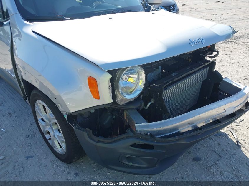 2017 Jeep Renegade Limited Fwd VIN: ZACCJADB2HPF94088 Lot: 39575323